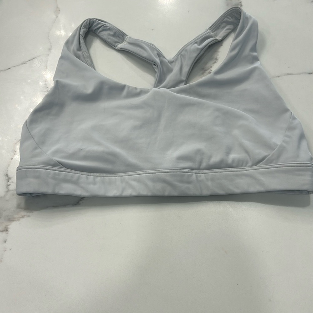 Athleta Women's Light Gray Sports Bra. Size S